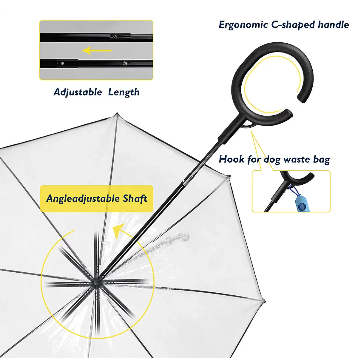 Pet Rain Protection Umbrella