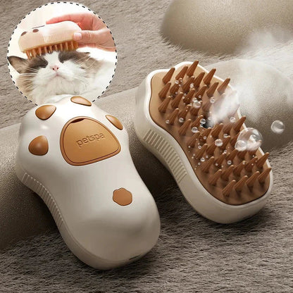 Electric Pet Steam Brush