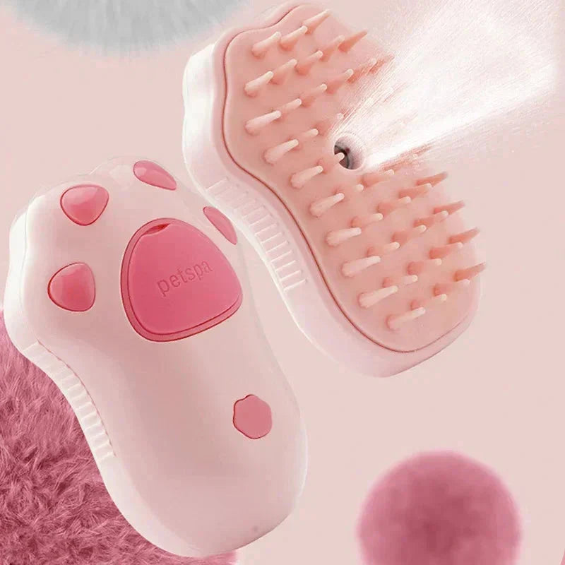 Electric Pet Steam Brush